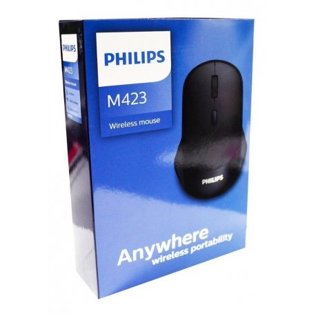 Philips Wireless Mouse M203 Black