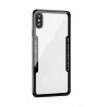 Huawei P20 Lite / Nova E3 Armor Transparent Silicone TPU+Acrylic Case Black