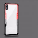 Samsung Galaxy S9 Plus G965 Armor Transparent Silicone TPU+Acrylic Case Black/Red