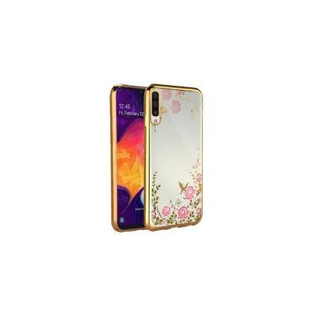Xiaomi Redmi Note 8 Back Case Flower Gold