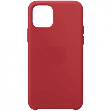 IPhone 11 Pro Silky And Soft Touch Silicone Cover Dark Red