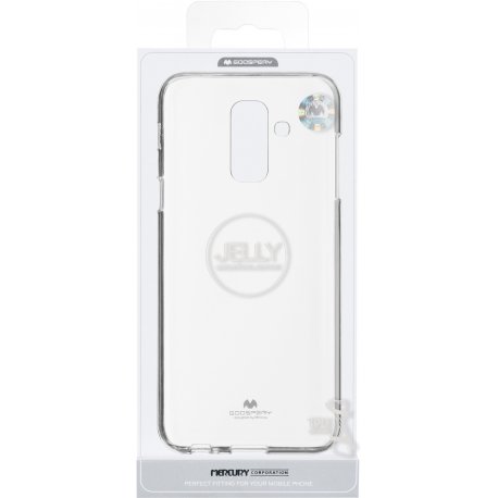 Samsung Galaxy A6 Plus A605 Mercury I-Jelly Clear Case Transperant