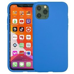 IPhone 11 Pro Max Sillicone Oem Case Blue