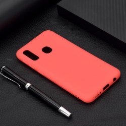 Samsung Galaxy A20e A202 Silicone Case Red