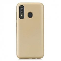 Samsung Galaxy A60 A606 Level Guardian Soft Silicone Cover Case Gold