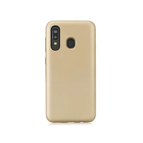 Samsung Galaxy A60 A606 Level Guardian Soft Silicone Cover Case Gold