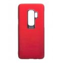 Samsung Galaxy A8 Plus A730 Level Auto Focus Protective Case Red