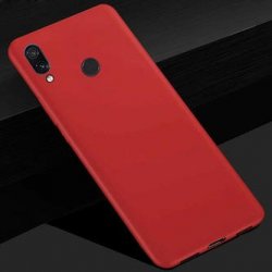 Xiaomi Redmi 7 Level Guardian Soft Silicone Cover Case Red