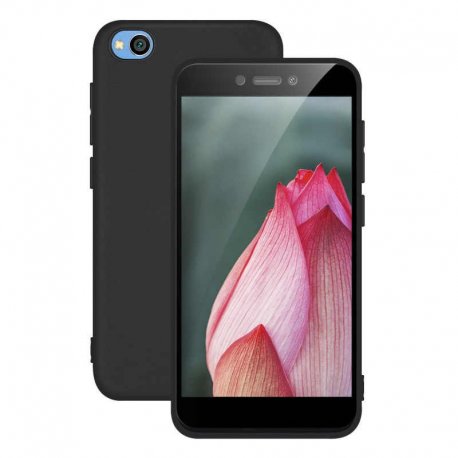 Xiaomi Redmi Go Level Guardian Soft Silicone Cover Case Black
