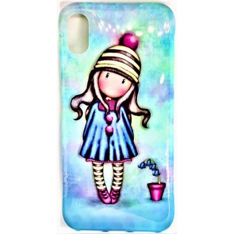 IPhone X/XS Back Cover Case Girl