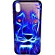 Huawei Y5 2019 Back Cover Case Tempered Glass Lion
