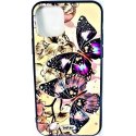 IPhone 11 Pro Back Case Tempered Butterfly