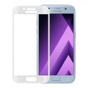 Samsung Galaxy A3 2017 A320 Tempered Glass 9H Full Cover White
