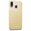 Samsung Galaxy M20 Glitter Back Case Gold