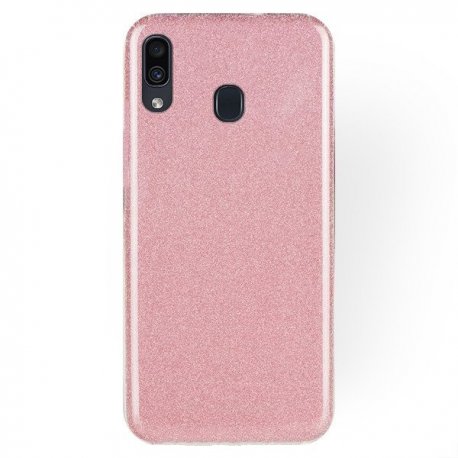 Huawei P Smart Z Back Glitter Back Case Pink