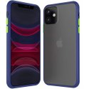 Iphone 11 Pro Double Material Back Case Blue