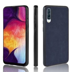 Samsung Galaxy A50 A505 Tpu Case Leather Blue
