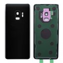 Samsung Galaxy S9 G960 Battery Cover With Camera Lens Black