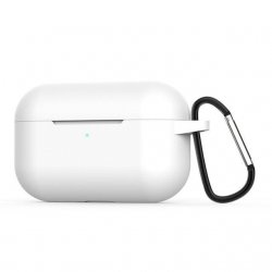 Airpods Pro Hang Silicone Case White
