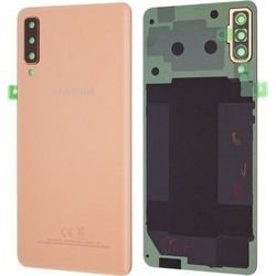 Samsung Galaxy A7 2018 A750 Battery Cover+Camera Lens Gold