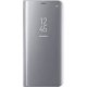 Samsung Galaxy J4 Plus J415 Book Case Clear View Silver