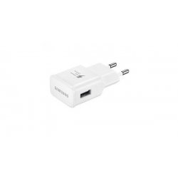 Samsung EP-TA20EBE Travel Adapter White 2A Fast Charging Retail Pack