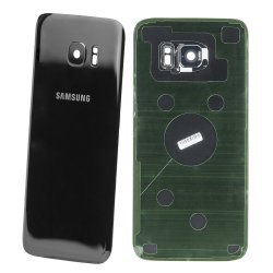 Samsung Galaxy S7 Edge G935 Battery Cover With Camera Lens Black