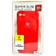 IPhone 7/8 Silicone Case Super Slim Red