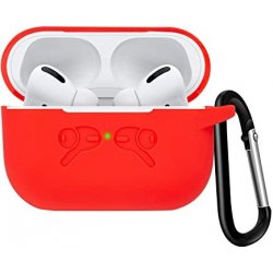 Airpods Pro Hang Silicone Case Red