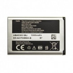 Samsung C6112/L700/S5500/5620/ 5260/S3650/S3370/B5310 Battery AB463651BU MBaccess