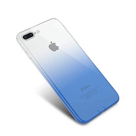 Sony Xperia X Case Transparent Gradient Color Design Blue