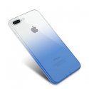 Sony Xperia X Case Transparent Gradient Color Design Blue