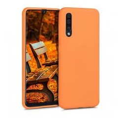 Samsung Galaxy A30S A307 Silicone Case Orange