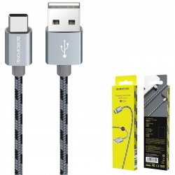 BOROFONE Ring BX24 Usb Cable Type-C 1M Silver