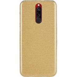 Xiaomi Redmi 8/8A Back Glitter Case Gold
