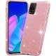 Huawei P40 Back Glitter Case Pink