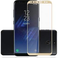 Samsung Galaxy S8 G950 Curved Tempered Glass 9H Full Gold
