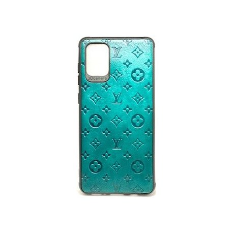 Samsung Galaxy A71 A717 Silicone Case Louis Vuitton Green