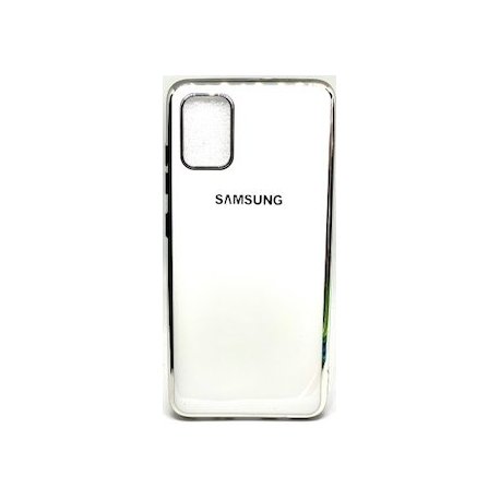 Samsung Galaxy A71 A717 Silicone Plate Executive Case White