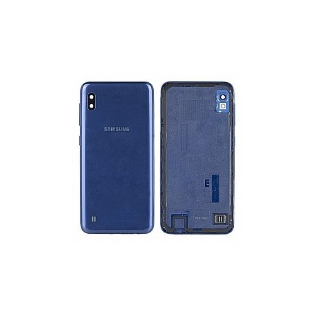 Samsung Galaxy A10 A105 Battery Cover+Camera Lens Original Blue