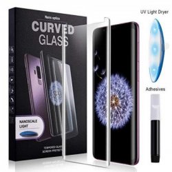 Samsung Galaxy S20 Plus G985 Curved Tempered Glass 9H Full Glue Nano Optics