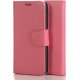 Universal Mobile Book Case 5.3''-5.8'' Pink