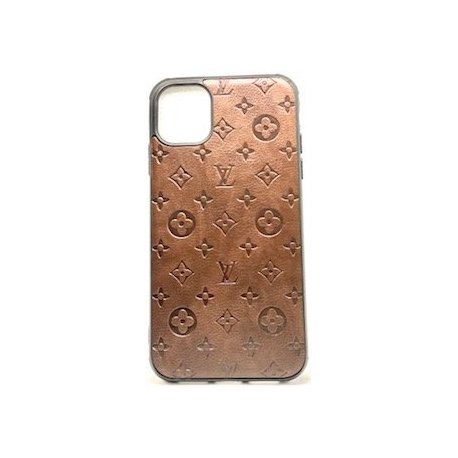 IPhone 11 Silicone Case Louis Vuitton Brown