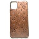 IPhone 11 Pro Silicone Case Louis Vuitton Brown
