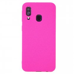 Huawei P40 Lite E/Y7P Silicone Case Hot Pink