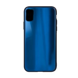 Samsung Galaxy A51 A515 Aurora Glass Case Blue
