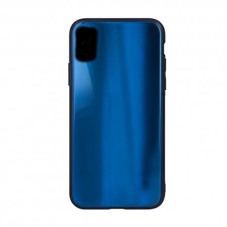 Samsung Galaxy A51 A515 Aurora Glass Case Blue