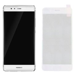 Huawei P8 Lite/P9 Lite 2017 Full Cover Tempered Glass 9H White