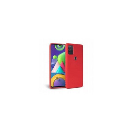 Samsung Galaxy A21S A217 Silicone Case Red