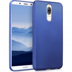Huawei Mate 10 Lite Silky And Soft Touch Silicone Cover Blue